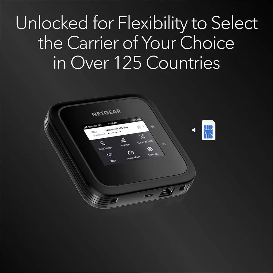 NETGEAR Nighthawk MR6550 M6 Pro 5G mmWave WiFi 6E Mobile Hotspot Router
