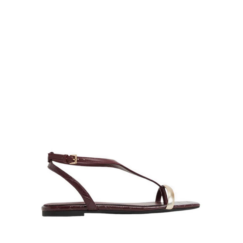 ALDO Catlyn Women's Flat Sandals - Bordo