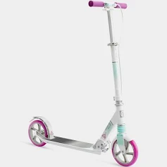 SCOOTER MID9 WHITE PURPLE OXELO