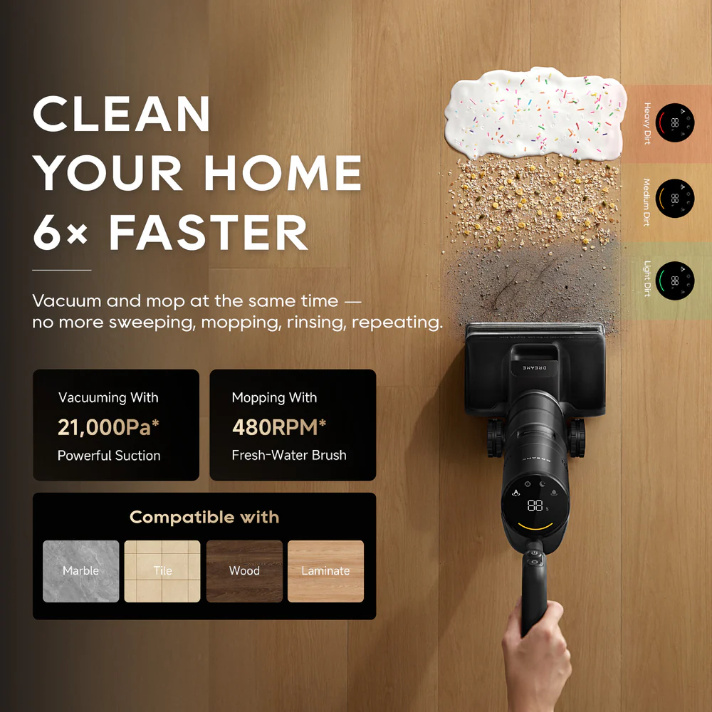 Dreame H13 Flex Wet & Dry Vacuum Cleaner