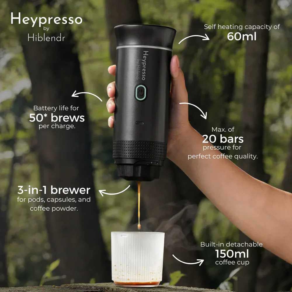 Heypresso 2.0 Portable Espresso Maker