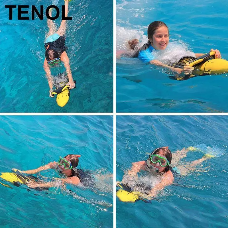 TENOL Portable Electric Booster Diving Scuba Thruster Propeller Adults Underwater