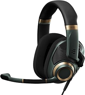EPOS Gaming H6Pro Open Acoustic Gaming Headset with Mic (Green)