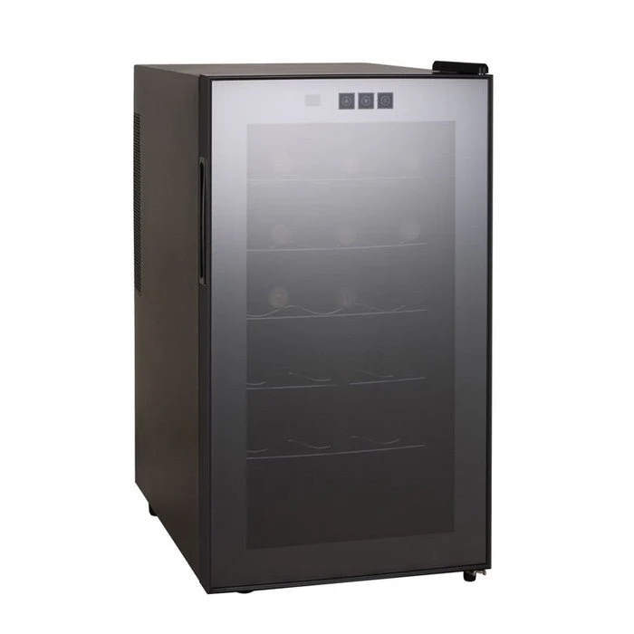 Grubel GWC-TP18BK Wine Chiller 18 Bottles Single Temp