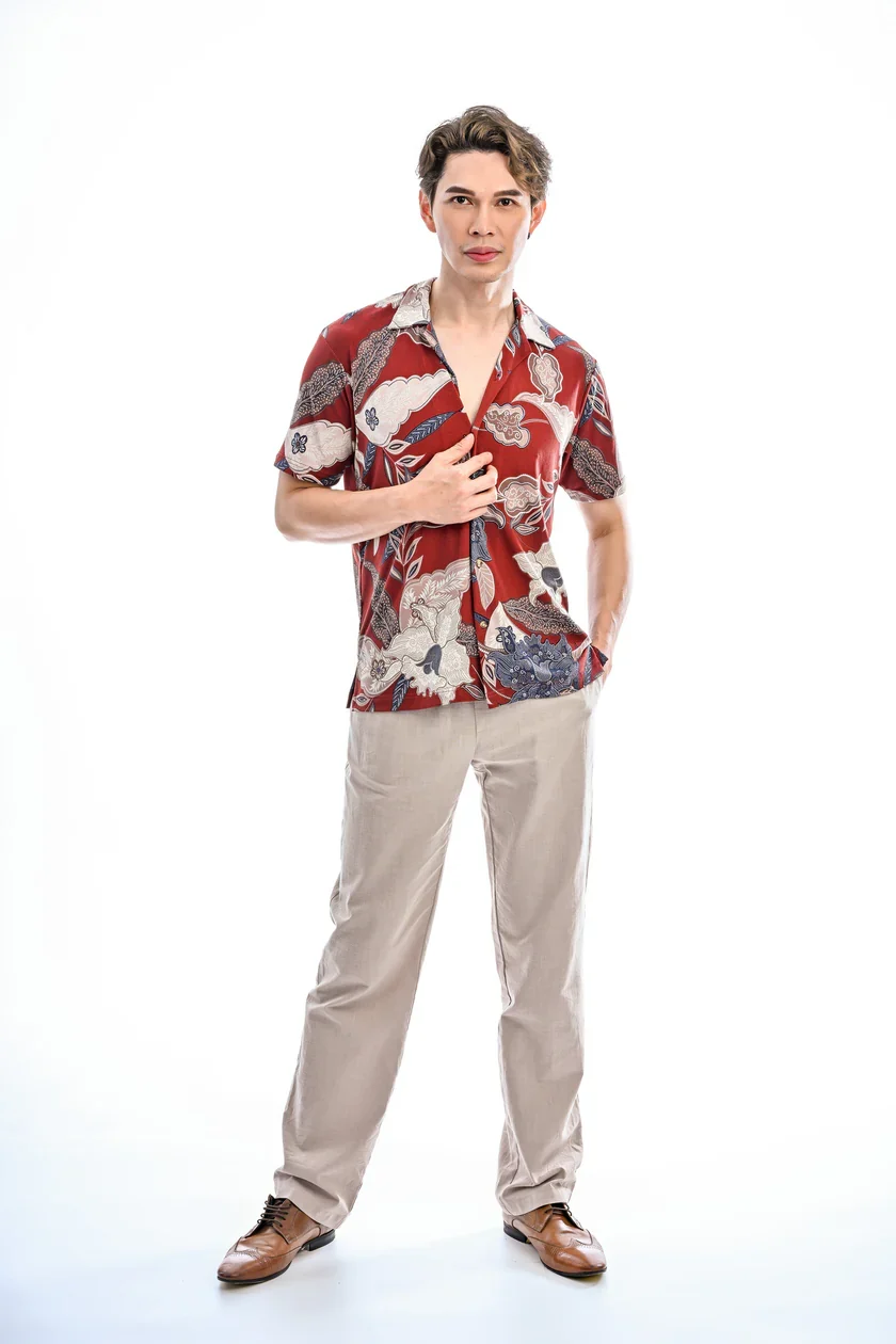 Indie Batik Rayyan Regular Fit Short Sleeve Shirt