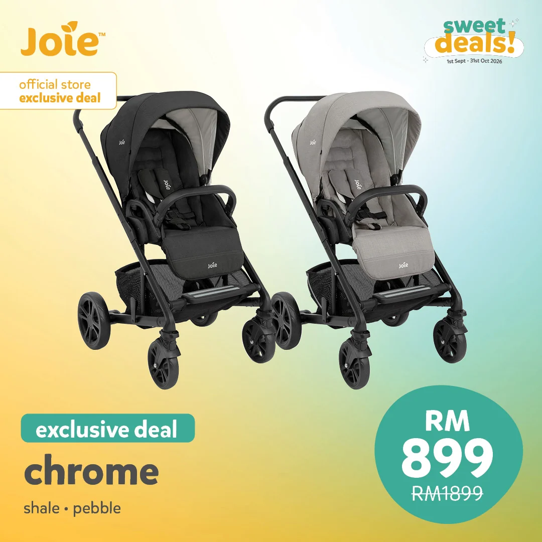 Joie Chrome Convertible Pushchair Stroller