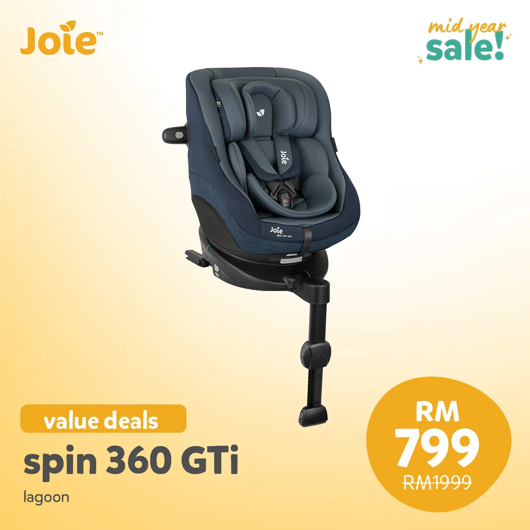 Joie Spin 360 GTi i-Size 360° Rotating Car Seat