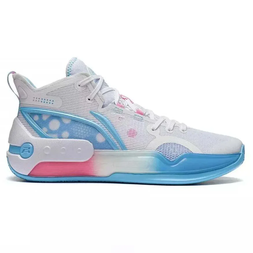 Li-Ning Yu Shuai 16 "䨻" Men's High Basketball Shoes (ABAS053-3 White/Blue)