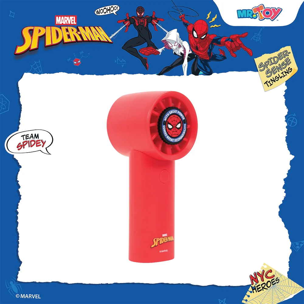 MARVEL Spider-Man Handheld Fan (12.9cm x 5.5cm)