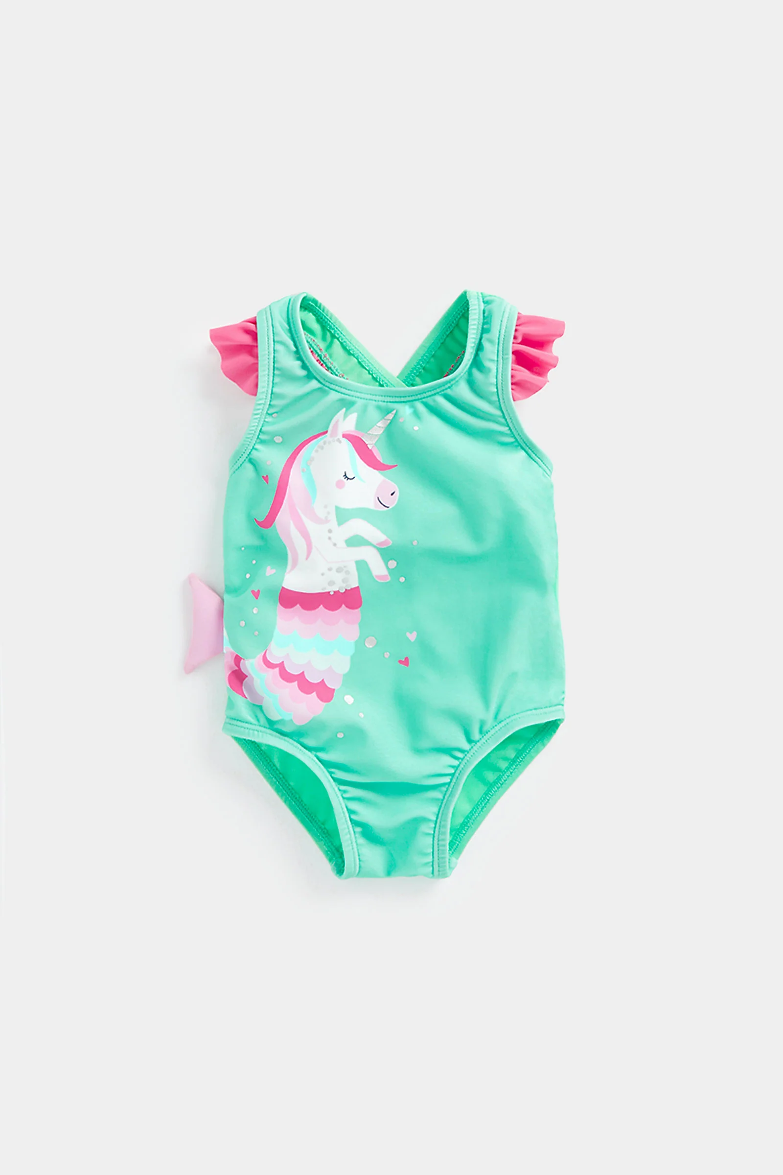 Mothercare Mermicorn Swimsuit (Girls One-Piece Swim Suit)