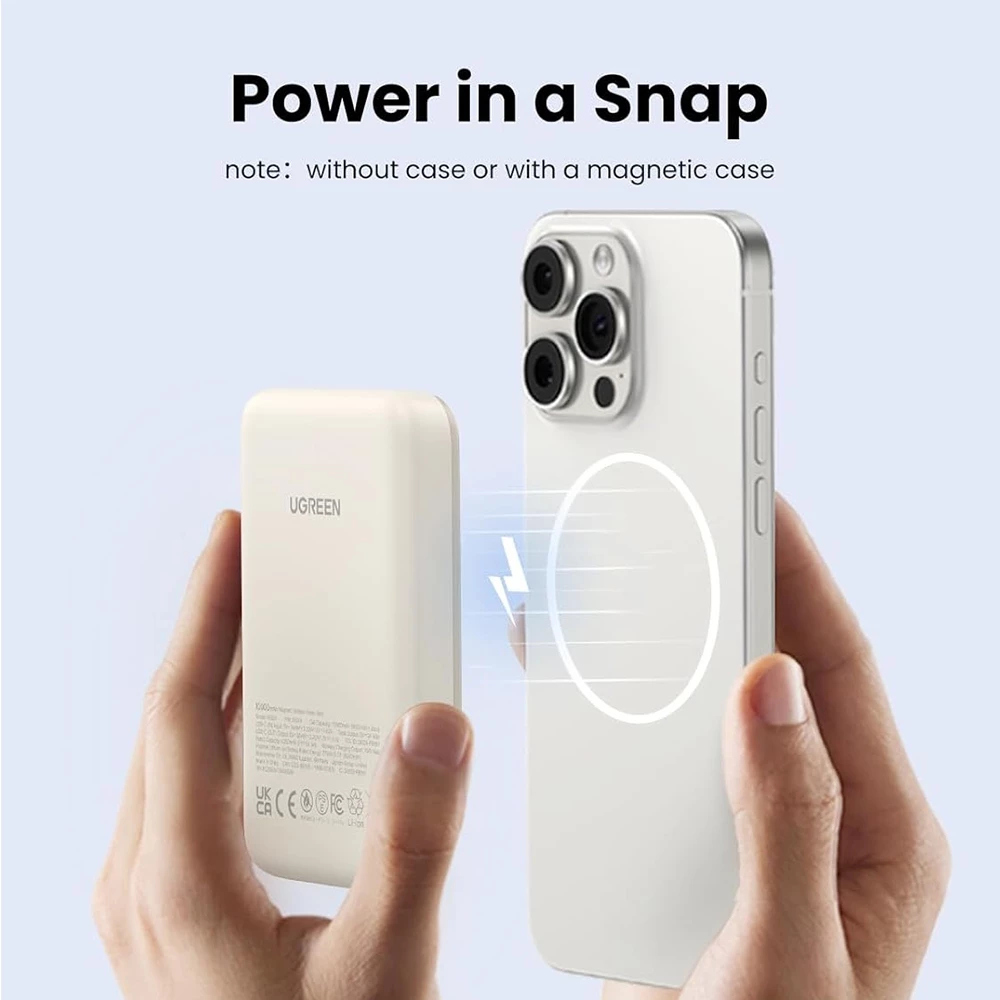 UGREEN 10000mAh Magnetic Wireless Powerbank 