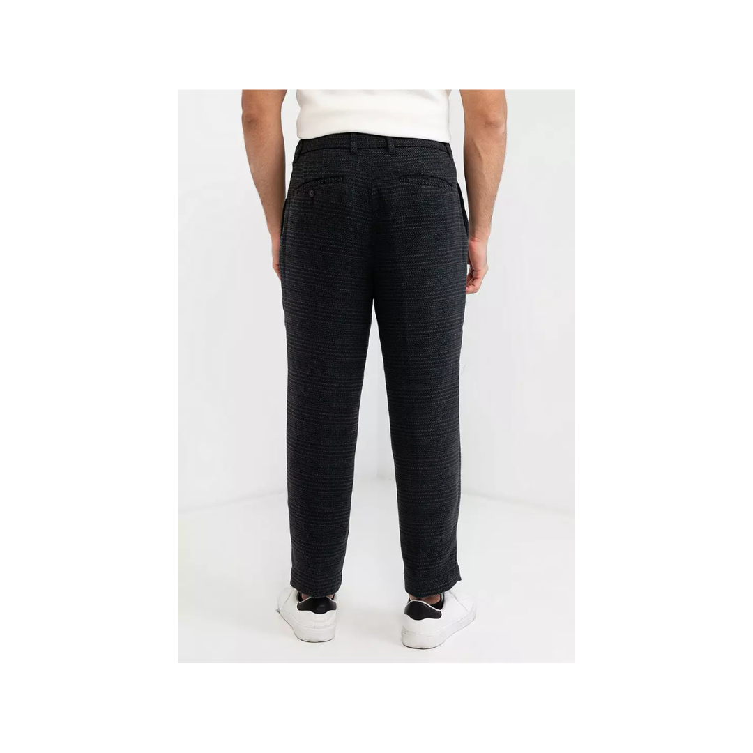 Rageblue Tweed Tapered Track Pants Blue