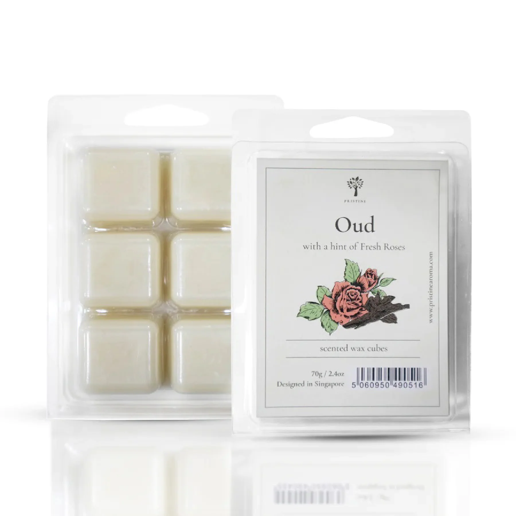 Pristine Oud & Fresh Rose Wax Melts