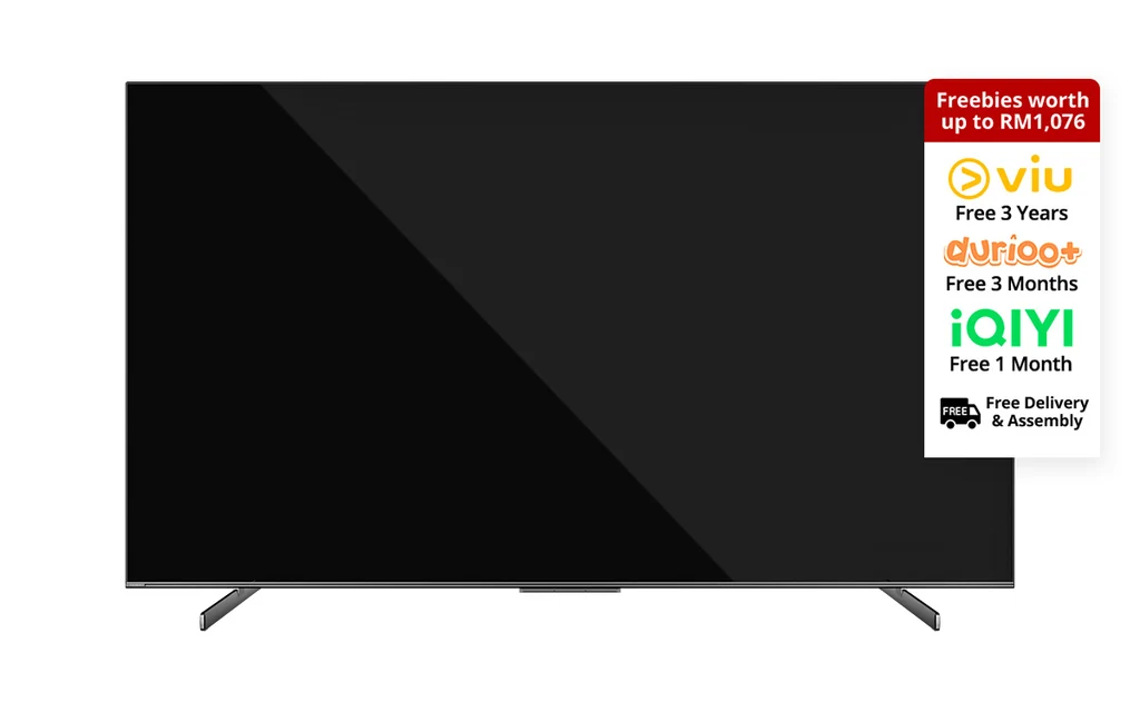 PRISM+ U86 86-inch Quantum Dot Mini-LED 4K 144Hz Smart TV
