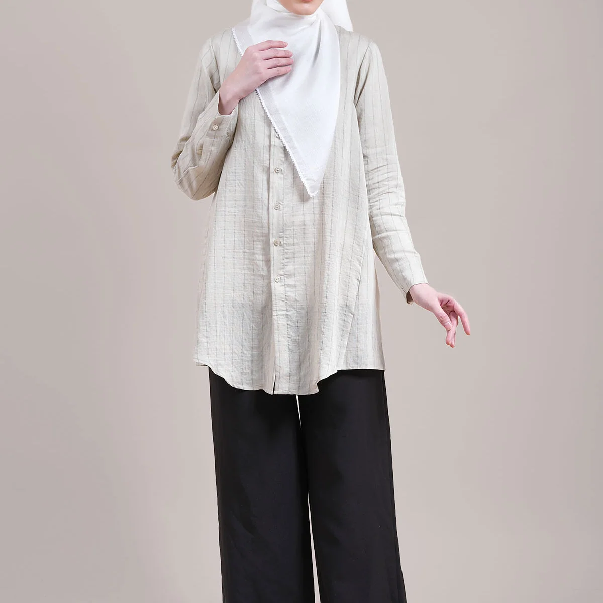 Rana Sheer Blouse by Siti Khadijah