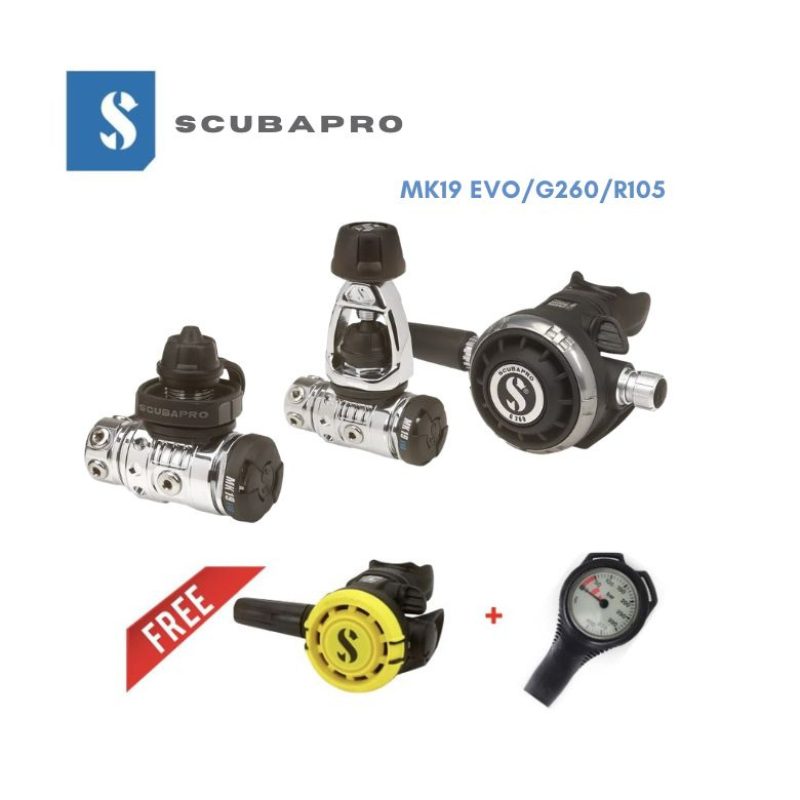 Scubapro MK19 Evo G260 Regulator System