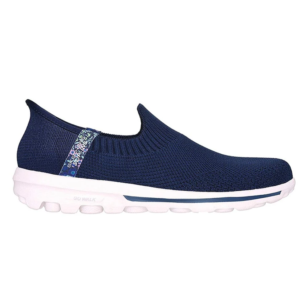 Skechers Women's Hands Free Slip-ins: GOwalk Travel - Tahiti Sunset (Navy)