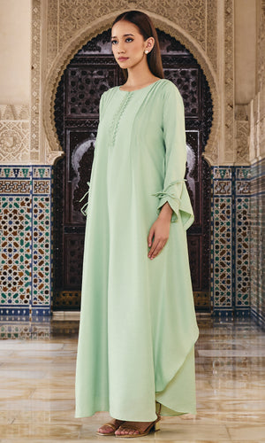 Starlynn Kaftan in Pistachio Green
