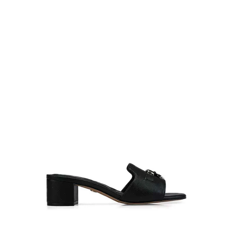 Tessina Women's Heeled Sandals - Black