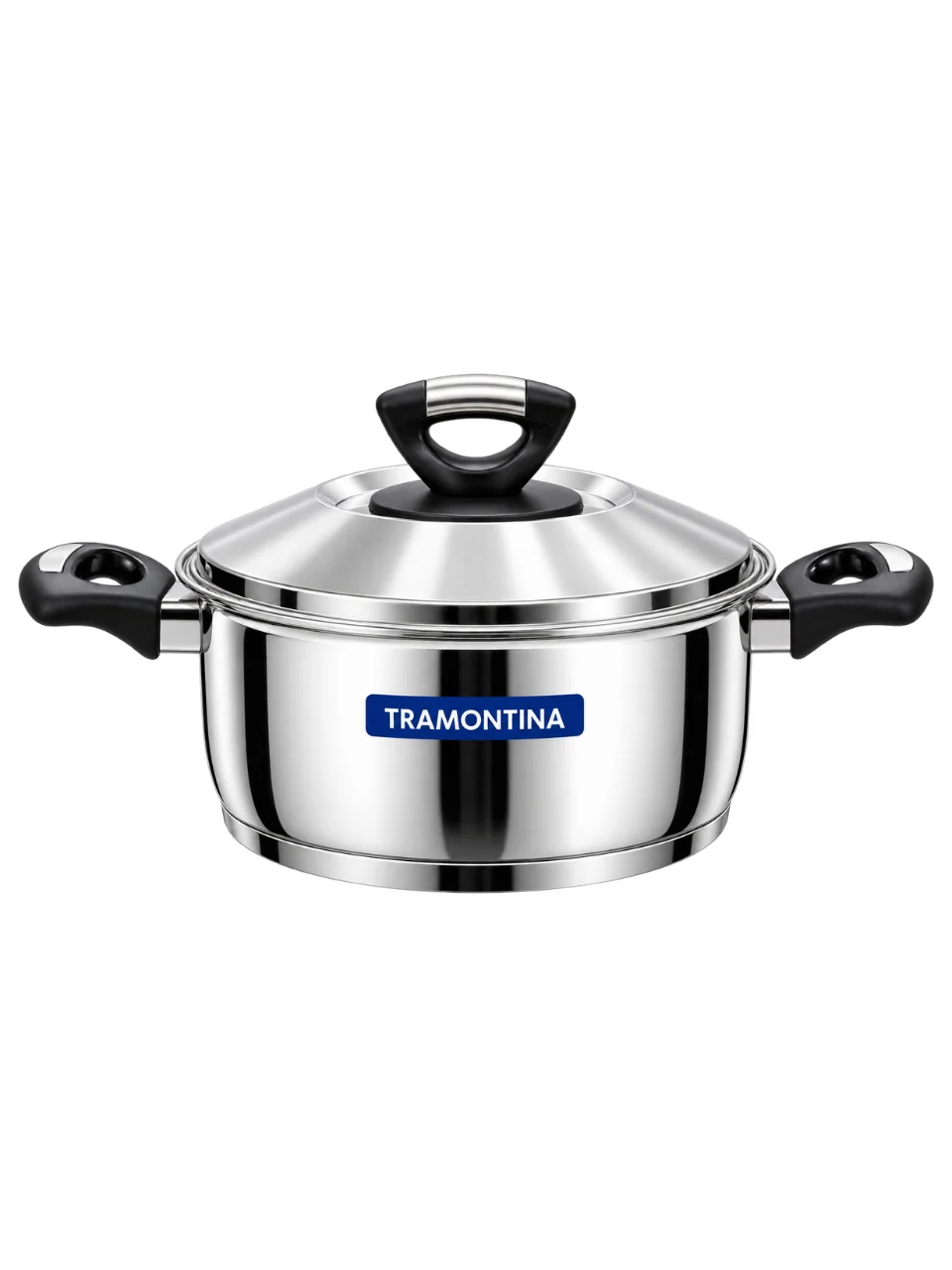 Tramontina 20cm Deep Casserole 3.8L Stainless Steel
