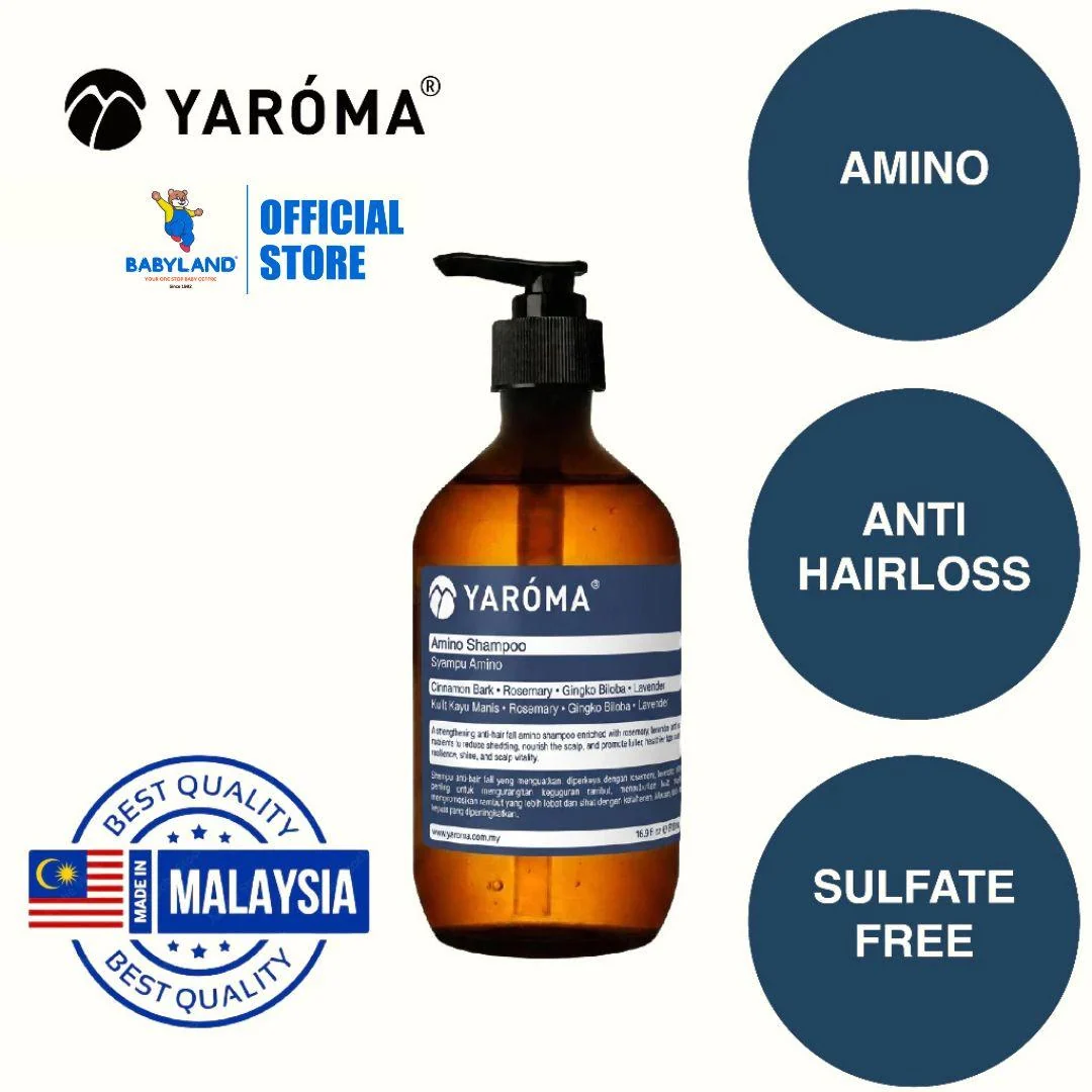 Yaroma Amino Shampoo 500 mL – Hair Fall Control & Scalp Refresh