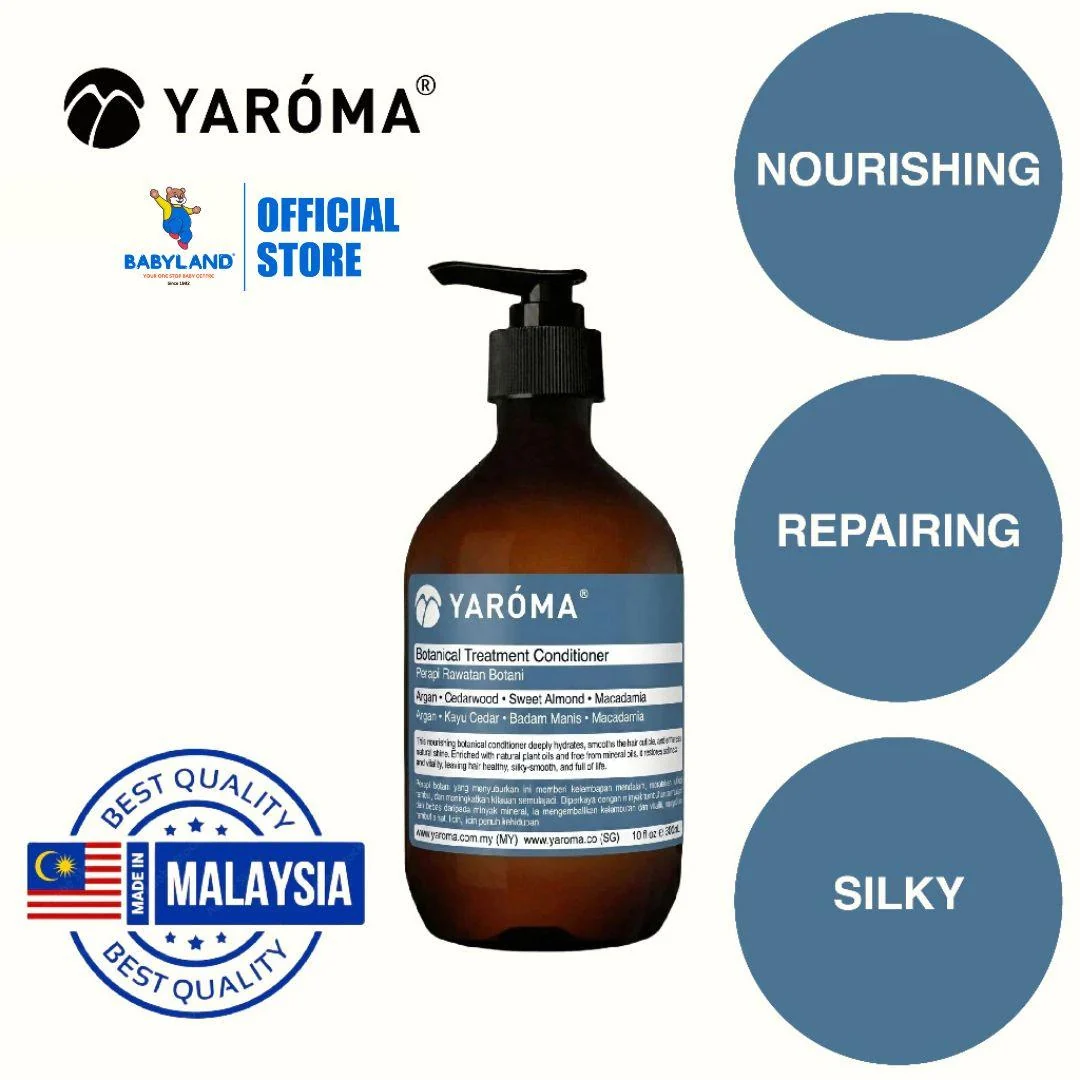 Yaroma Botanical Treatment Conditioner 300mL (Silicone-Free, Hydrating)