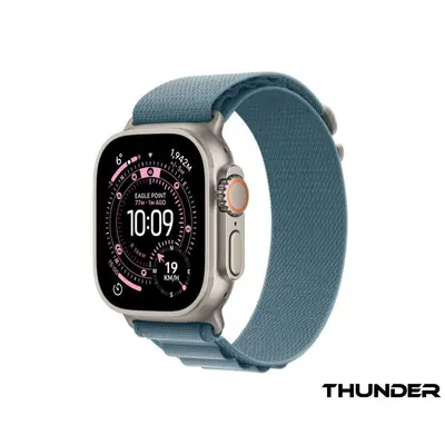 Apple Watch Ultra 3 Titanium Case with Alpine Loop (GPS + Cellular)