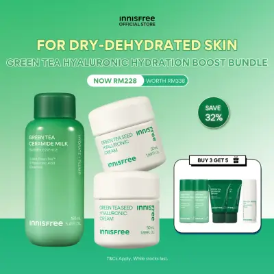 Green Tea Hyaluronic Hydration Boost Bundle