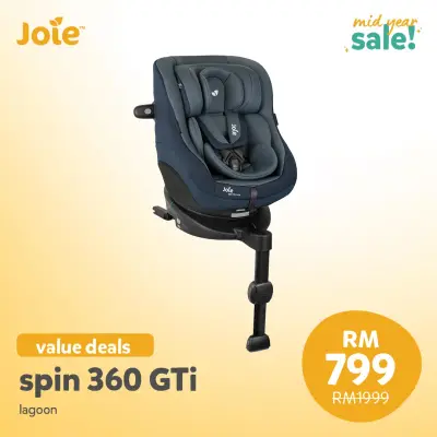 Joie Spin 360 GTi i-Size 360° Rotating Car Seat