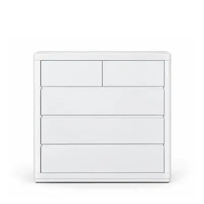 Whiley 5-Drawer Chest of Drawers in White
