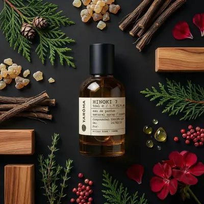 Yaroma HINOKI 7 Eau de Parfum 50ml — Smoky Cypress Wood Fragrance