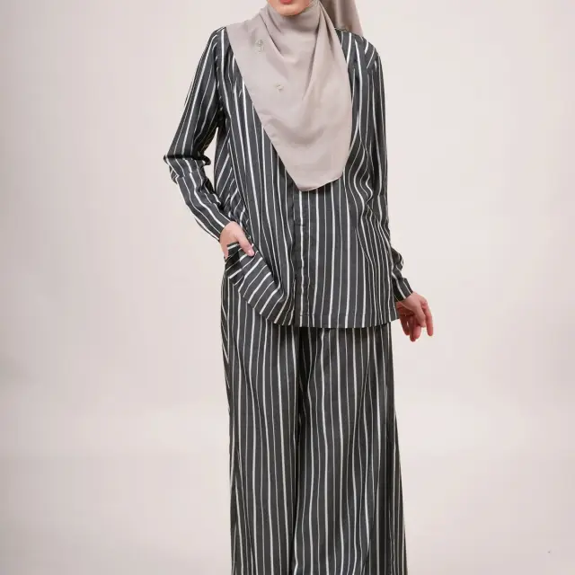 Adlea Pants – TENCEL™ Blend Loose Full-Length Modest Pants