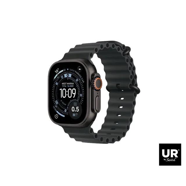 Apple Watch Ultra 3 49mm Titanium Case with Ocean Band, GPS + Cellular