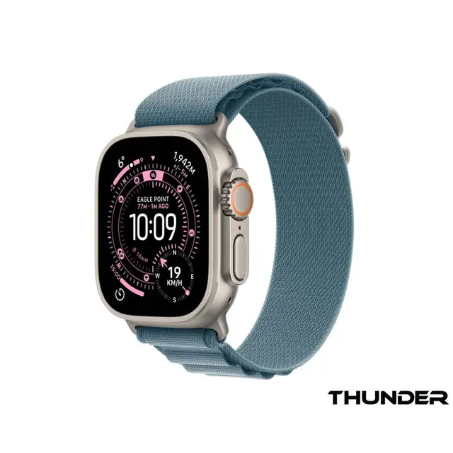 Apple Watch Ultra 3 Titanium Case with Alpine Loop (GPS + Cellular)
