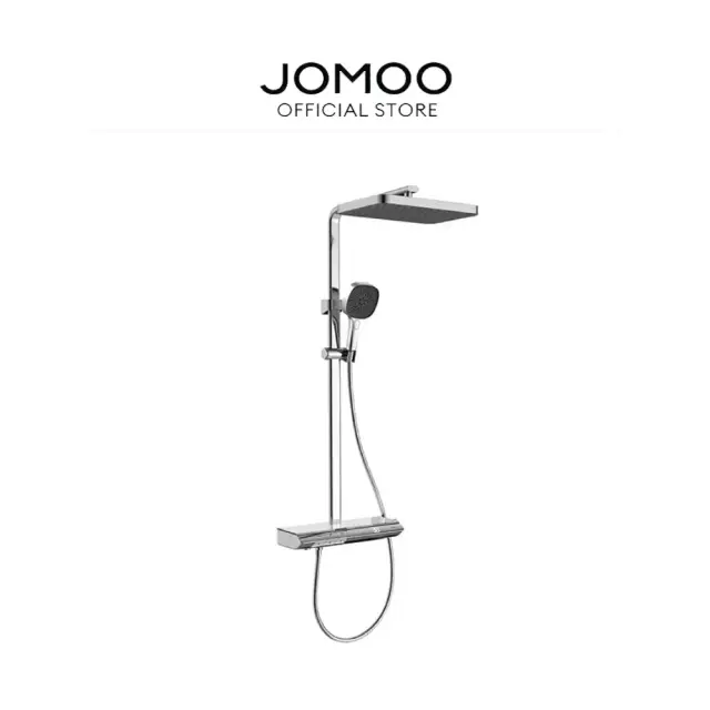 JOMOO Shower System 36603-724/HBS-1 with Temperature Display & Piano Key Controls