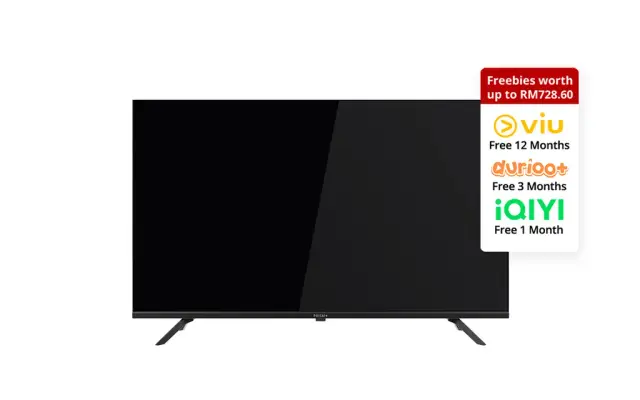 PRISM+ SQ43 43-inch Google TV with Quantum Color Technology & Dolby Audio