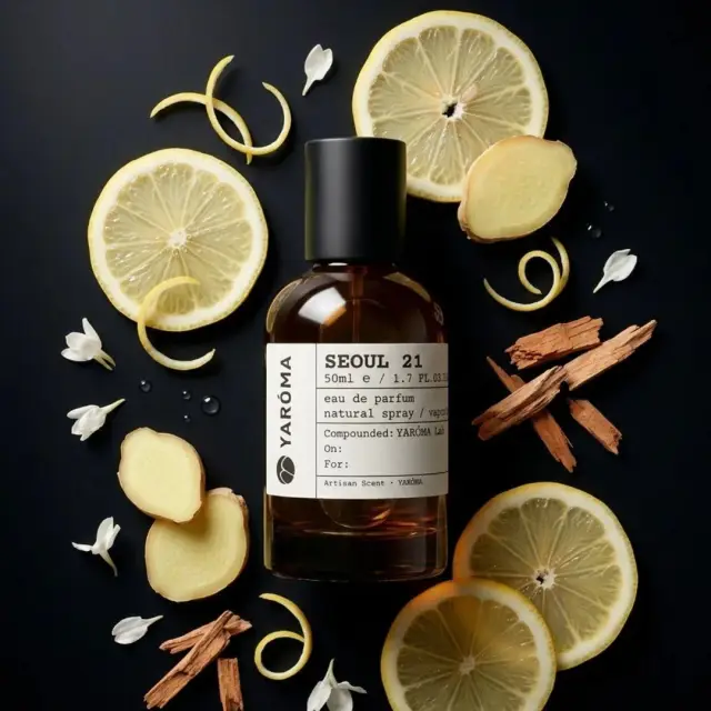 Yaroma SEOUL 21 Eau de Parfum 50ml — Bright Citrus & Cedar