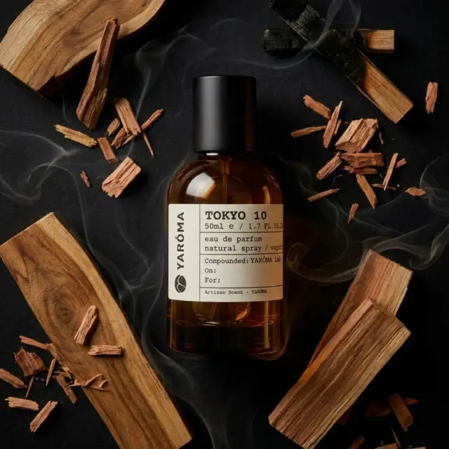 Yaroma TOKYO 10 Eau de Parfum 50 mL – Smoky Guaiac Wood Fragrance